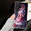 Чехол для телефона Samsung Galaxy с персонажами аниме Madoka Magica, для моделей S25 S24 S23 S22 Ultra, мягкая накладка, S25 Edge S21 Plus S20 FE S10 +, Черный чехол