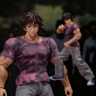 Масштаб 1/12 Серия комиксов Baki Фигурка Бакки Ханма Спина Демона Фигурка Действия Настольное Украшение Кукла Игрушка для Мальчика Подарок-Сюрприз Коллекционная