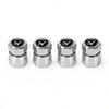 JMVOK1 Car Accessories 4Pcs Metal Alloy Wheel Tire Valve Caps Stem Case For Tesla Model 3 Model Y 2020 2021 2022 Roadster Coil Mod WYE