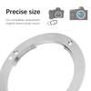 DOACT Replacement Camera Body Mount for SONY E-mount, Silver
