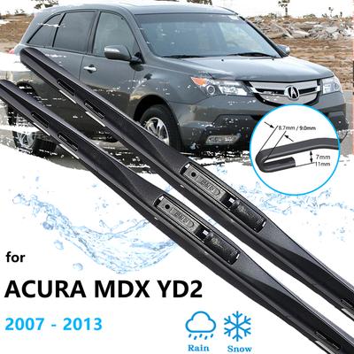 Для Acura MDX YD2 MK2 2007 2008 2009 2010 2011 2012 2013 передние и задние дворники, щетки лобового стекла, автоаксессуары UJ Hook