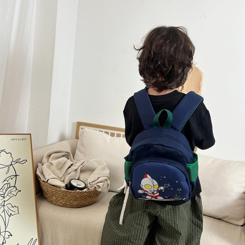 Kindergarten Primary School Students Schoolbag Cute Cartoon Foreign Style Cool Boys And Girls Backpack Children'S Backpack