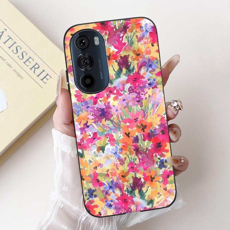 Чехол для Motorola Edge 30 Pro XT2201-1 Чехол Милый Панда Бантик Силиконовый Ударопрочный Чехол Для Moto Edge Plus 2022 Edge30 Funda