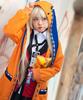 Kakegurui Yomitsuki Luna Косплей Толстовка Униформа Комплект с париком [milky time] 8 предметов