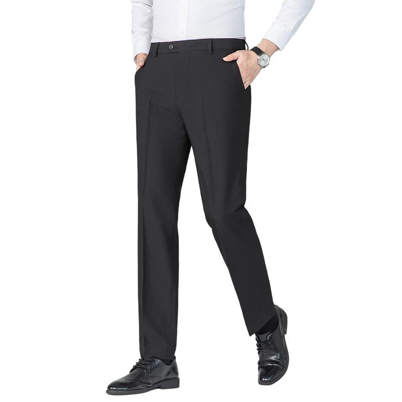 Мужские прямые брюки в стиле business casual POLOMEISDO
