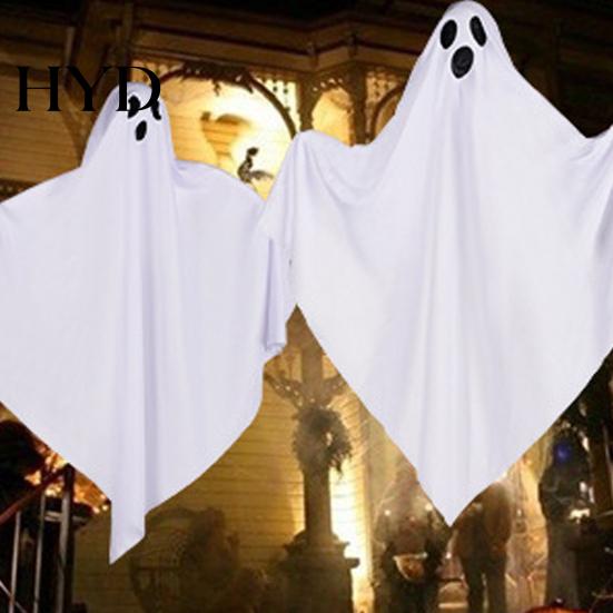 Stage Scenery Ghost Prop Halloween Hanging Outdoor Decoration, Cute Flying White for Suspended Decor Indoor Front Yard, Porch, Patio, Lawn,