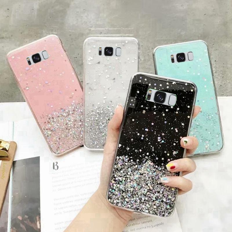 Для samsung galaxy S8 plus s8+ G955F G955FD блестящий чехол для телефона силиконовый мягкий чехол полное покрытие для samsungS8plus задняя крышка