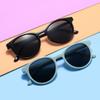 Детские солнцезащитные очки в корейском стиле для девочек Candy Color — модные, милые, круглые оправы
