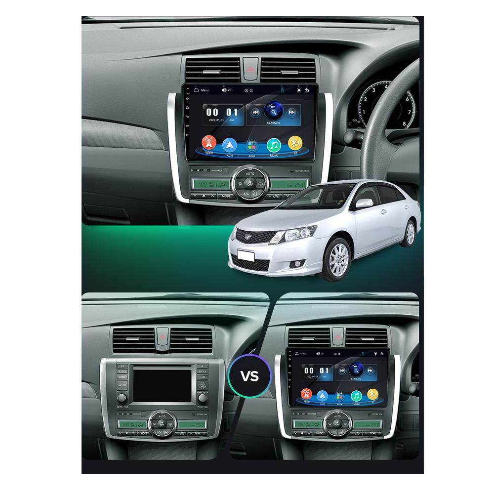 Автомагнитола Мультимедиа MP5 Плеер Головное Устройство Стерео BT Для Toyota Allion Premio 2007-2016