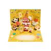 Sanrio Birthday Card Animals Around the Cake BD48-2 L 148 241997