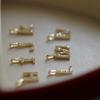 Monkton S925 Silver Letters A-Z Pendant Necklace for Women 14k Gold-Plated Fashion Jewelry for Wedding Party Gift
