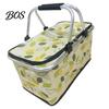 Camping Lunch Bag Insulated Picnic Bag, Foldable Thermal Basket for Outdoor, Heavy Folding Duty Aluminum Foil Cooler Food, Accessory Durable Storage