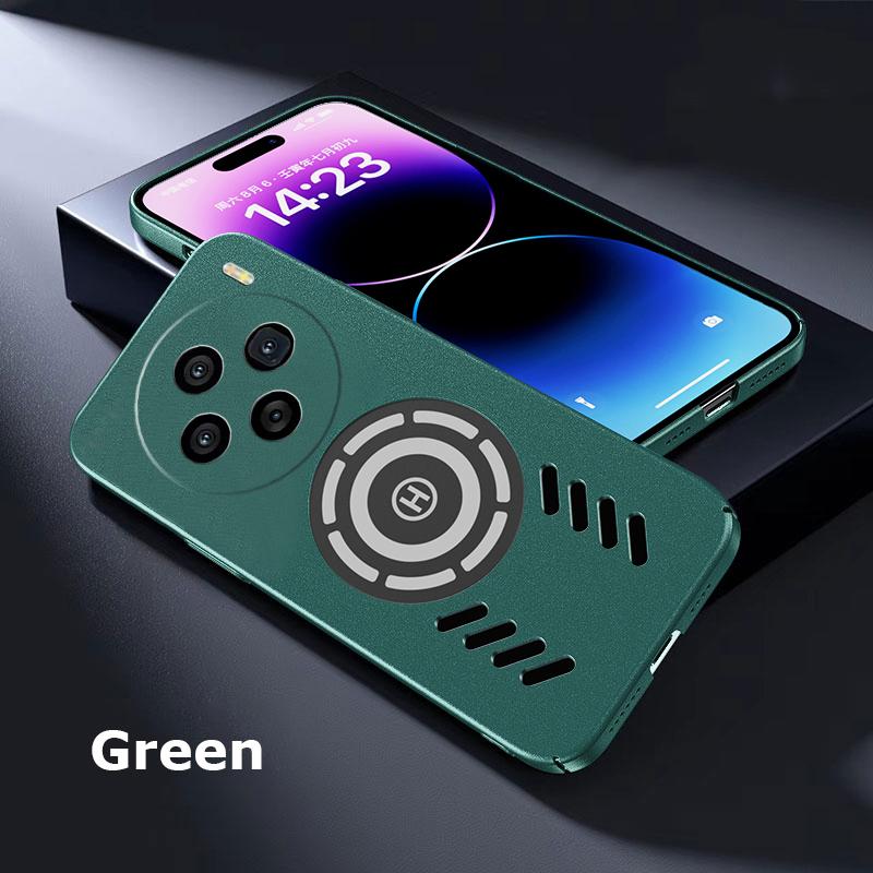 Для vivo X100 X100s X90 X90s X80 X70 Pro Plus Rock Sand Ice Магнитный теплоотводящий матовый чехол для ПК с защитой от отпечатков пальцев дышащий охлаждающий чехол Shell