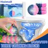 Toilet Bowl Cleaner Drain Tank Rose Fragrance Tablet Freshener Deodorization Stain Remover House Bathroom Cleaning Agent Product