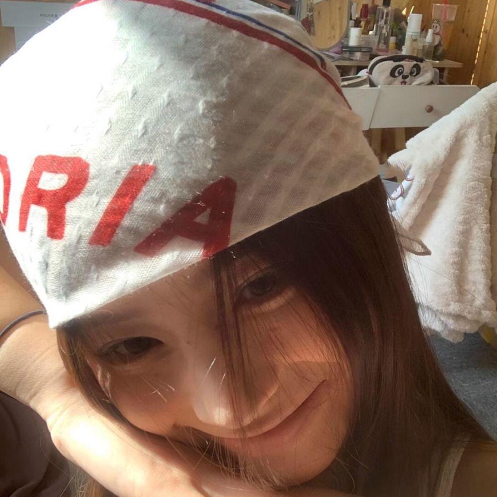 Spicy Girl Star Hair Band Hip Hop Punk Bandana Fashion Small Square Scarf Girls