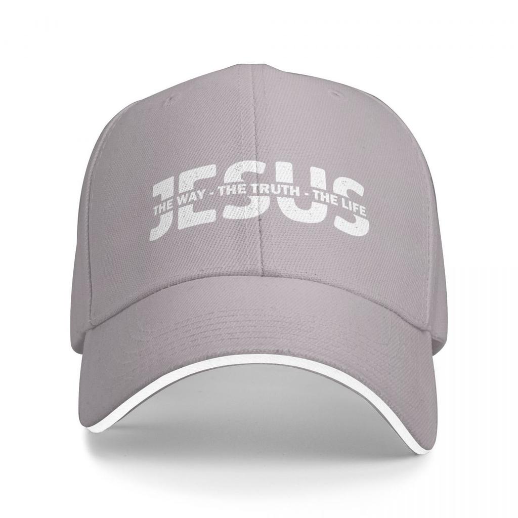 Jesus The Way The Truth The Life Christian Baseball Caps Casquette Men Women Hats
