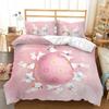 Easter Duvet Cover Set KingQueen Size Colorful Easter Eggs Nest Bunnies Theme Bedding Set Kids Boys Girls Polyester Quilt Cover