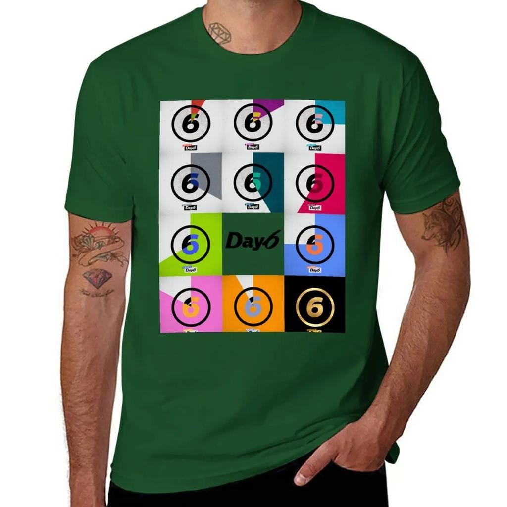 day6 every day6 T-Shirt quick-drying Short sleeve tee korean fashion t-shirt