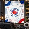 Wall Hanging Tapestry Blackburn Rovers Football Print Cloth for Living Room Bedroom Home Decor