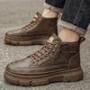 Ankle Boots Outdoor Thick Sole Men Working Boots New Fashion Men's Boots High Top Casual Sports Shoes for Men Designer Anti-Slip