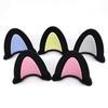 2Pcs Cute Cat Ears Helmet Decoration Motorcycle Electric Stickers Decor Multicolor Motorcycle Helmets Accessories Universal