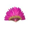 Headdress Carnival Costume Colored Headwear Fancy Dress Party Headpiece Headwear Feather Headdress
