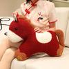 Красная Плюшевая Лошадь Легкая Портативная Для Дивана Спальни