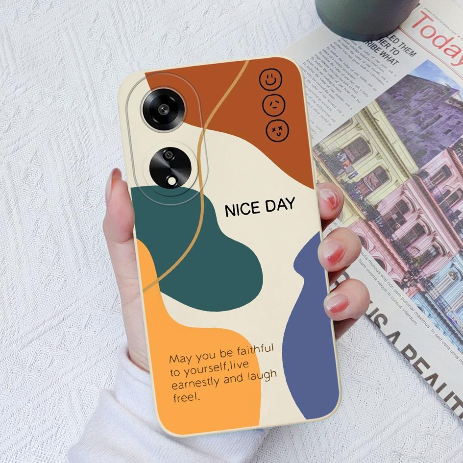 Для Oppo A7 A15 A1K A35 A55 A1 A52 A11 чехлы для телефонов модный красочный клетчатый узор мягкий жидкий силикон супер ударопрочный защитный чехол для Oppo Capa