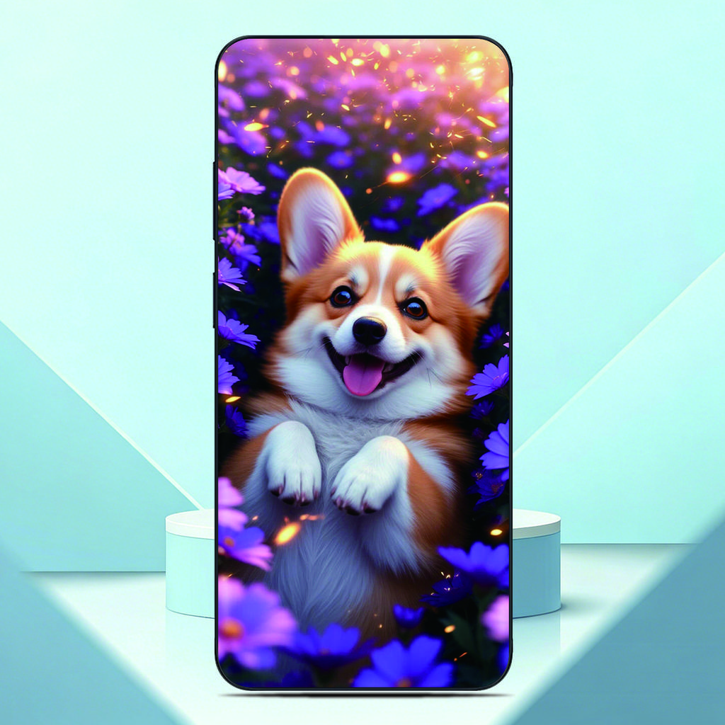 Animal Dog Puppy Phone Case For Motorola Moto G54 5G Painted Back Cover For Moto G54 Power G64 TPU Soft Fundas Customized Photo