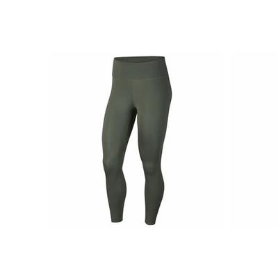 Nike Спортивные брюки женские зеленые средние BQ9995-326