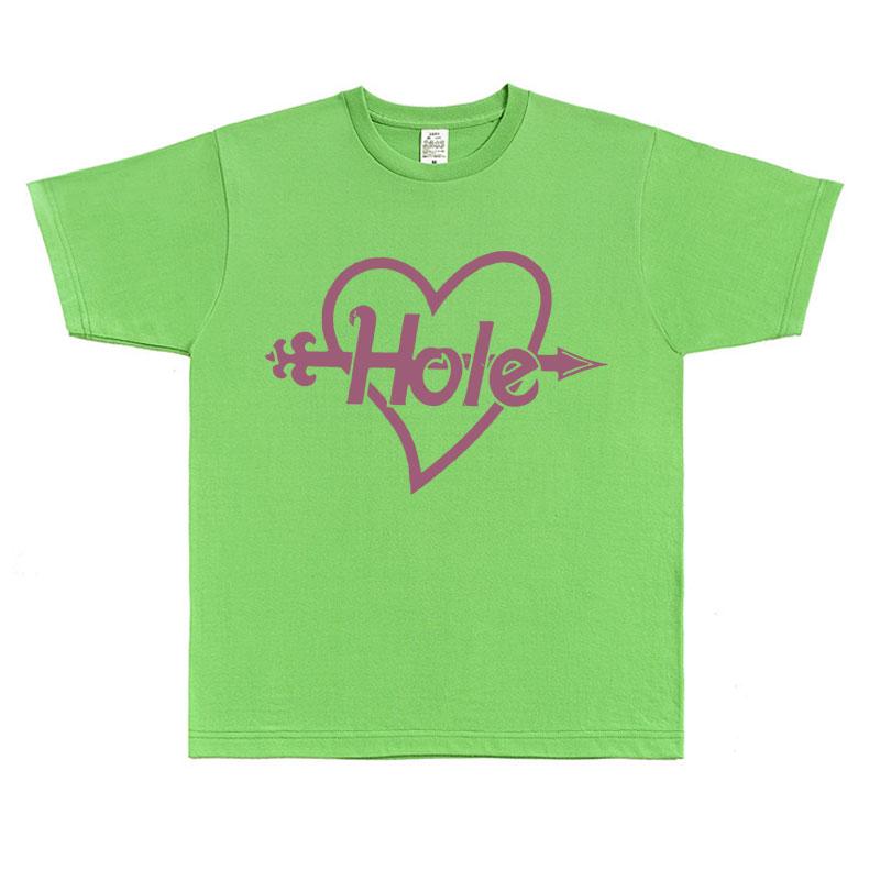 Альтернативная рок-группа Hole Футболка с графическим принтом розового сердца и стрелы Футболки Кортни Лав Мужские Женские Готические Футболки Оверсайз