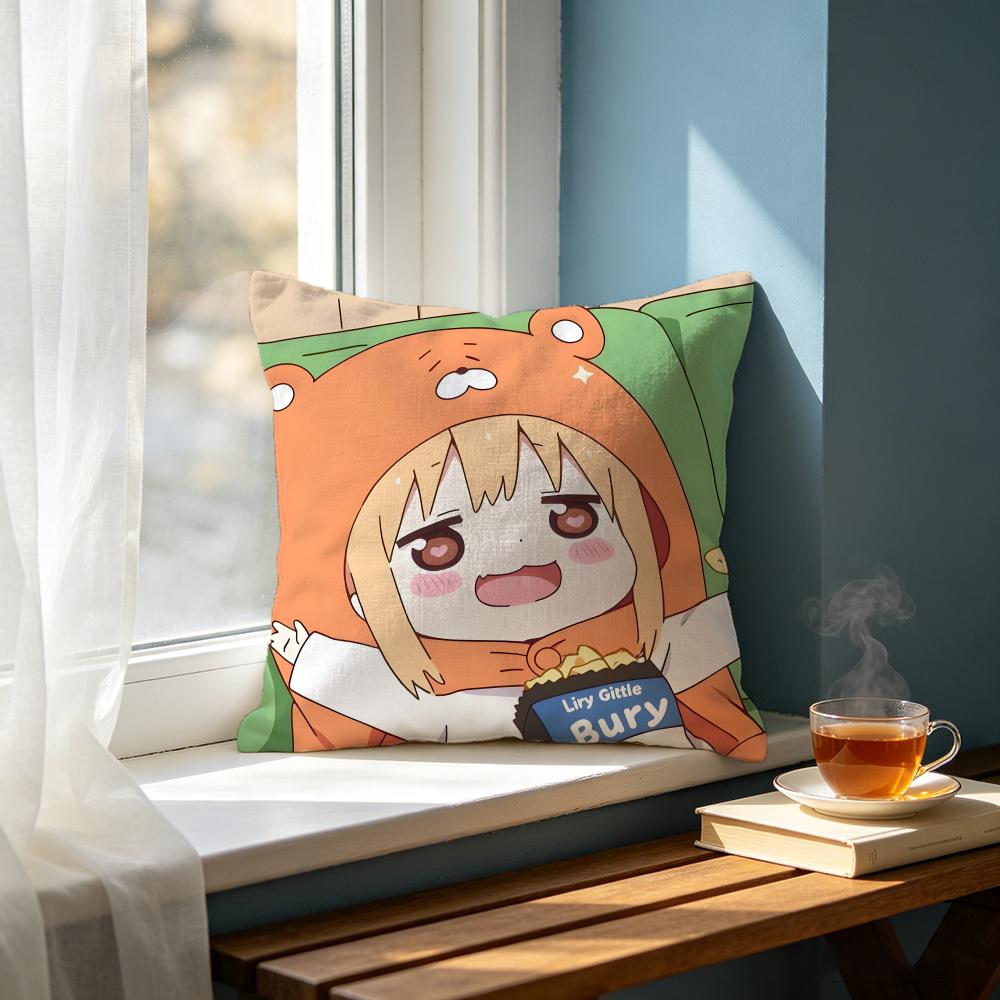 Anime HHimouto Umaruchaning Cushion Cover Cushion Cover Set Pcs x x x Pillowcase Decorative Sofa Home Decor