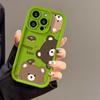 Чехол для мобильного телефона Brown bear для iPhone17PorMax 14 Apple 13 матовый 12/15 милый мягкий чехол