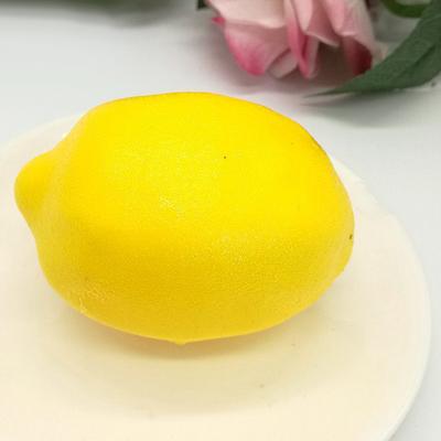 10 шт. искусственные фрукты лимон реалистичные искусственные пенопластовые фрукты украшение для домашнего стола реквизит для фотосъемки имитация фруктов модель имитация