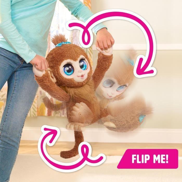 Jouet interactif - FURREAL FRIENDS - Peanut le Singe - Plus de 100 réactions, marche, équilibre et câlins