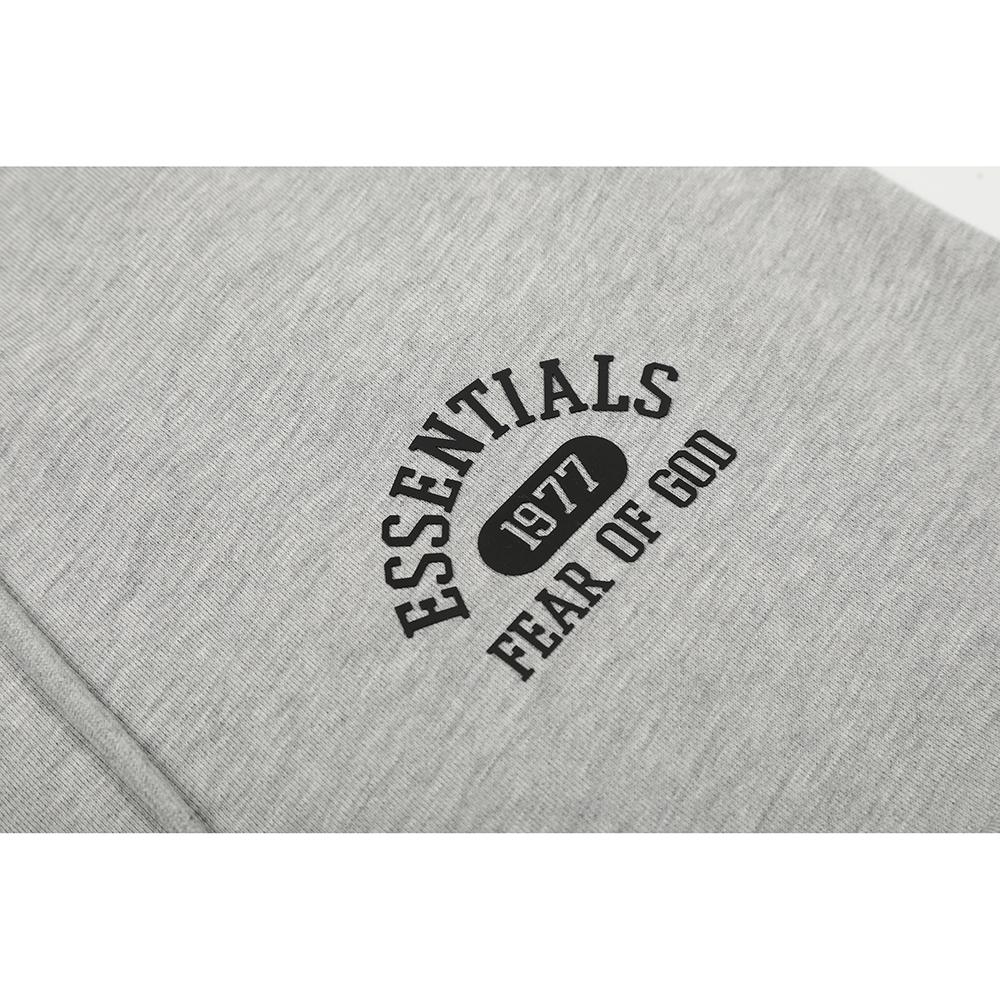 Fear of God Шорты с принтом логотипа Arch Essentials 1977, унисекс, свободные, хлопковые, на шнурке, повседневные, спортивные, 3 цвета