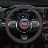 Кожаная накладка на руль автомобиля для Fiat Tipo 500x Scudo 2017-2022 2023 Чехлы для Чехлов Автомобильный интерьер Fiat Dobio Аксессуары