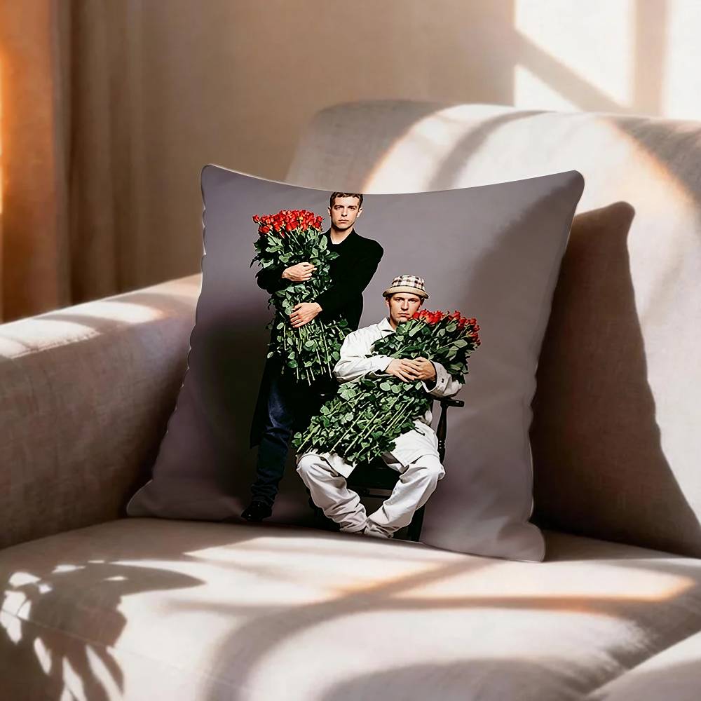 COOL Band PPet Shop Boys Nonetheless Pillow Case Pattern Printed Pillowcase For Living Room Sofa Cushion Cover