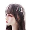 Small Barrettes Rhinestone Hairpin Female Hair Accessories Beads Hair Clip Korean Style Headwear