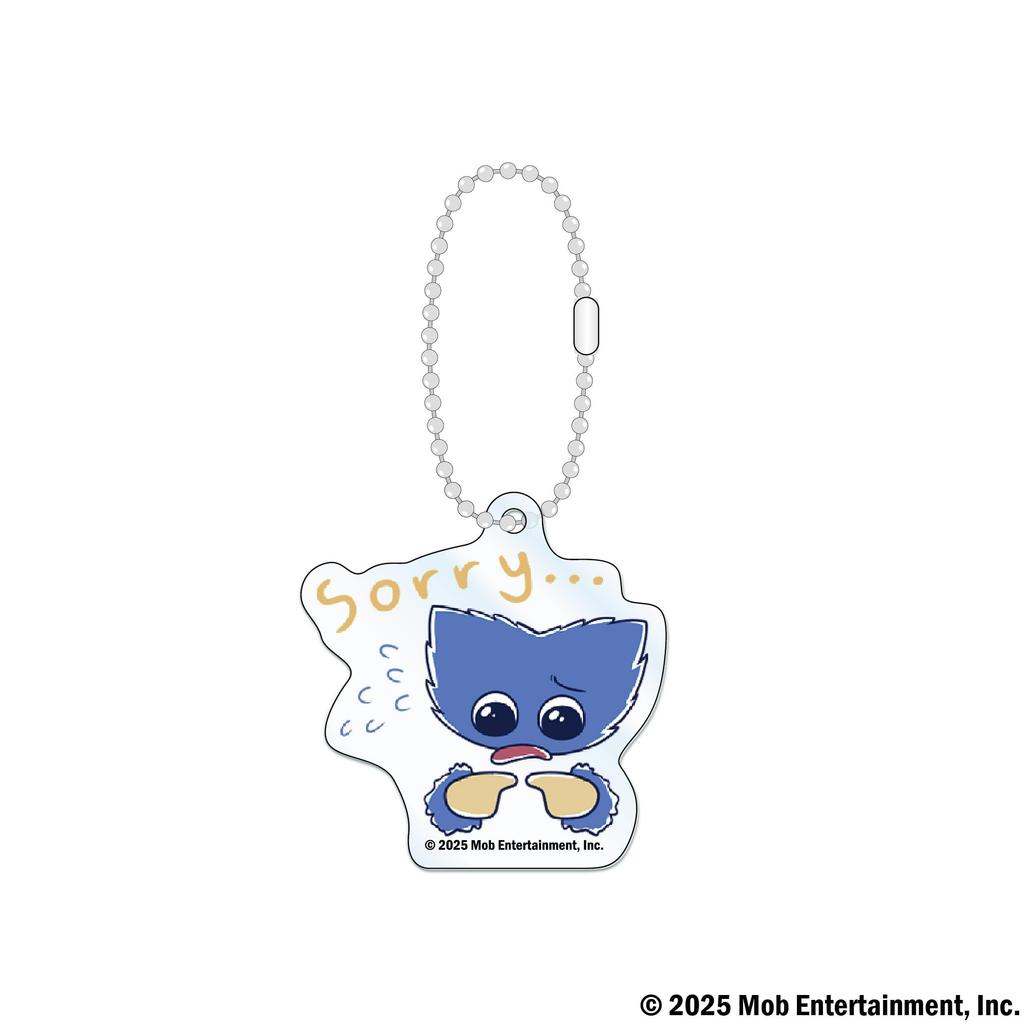 [Официально лицензированный продукт] Poppy Playtime Коллекционный акриловый брелок-подвеска Том 1 (Штамповый узор) коробка