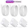 1-3 комплекта 20 Вт, быстрое зарядное устройство с портом USB C для iPhone 15 16 Pro Max Plus, 3,3 фута/1 м, кабель для быстрой зарядки USB C - Type-C, аксессуары