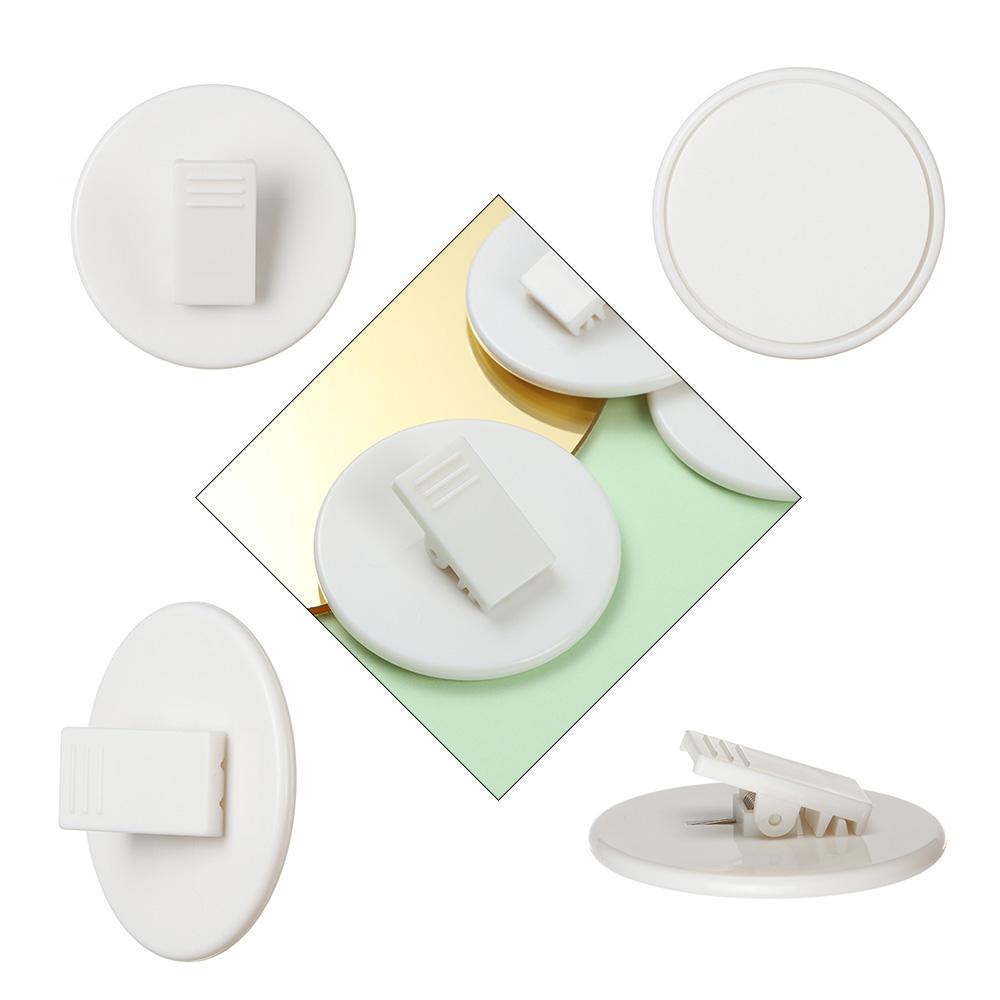 1 шт., защитный от брызг для ванной комнаты, бесшовные зажимы для занавески для душа, ветрозащитный самоклеящийся фиксирующий зажим