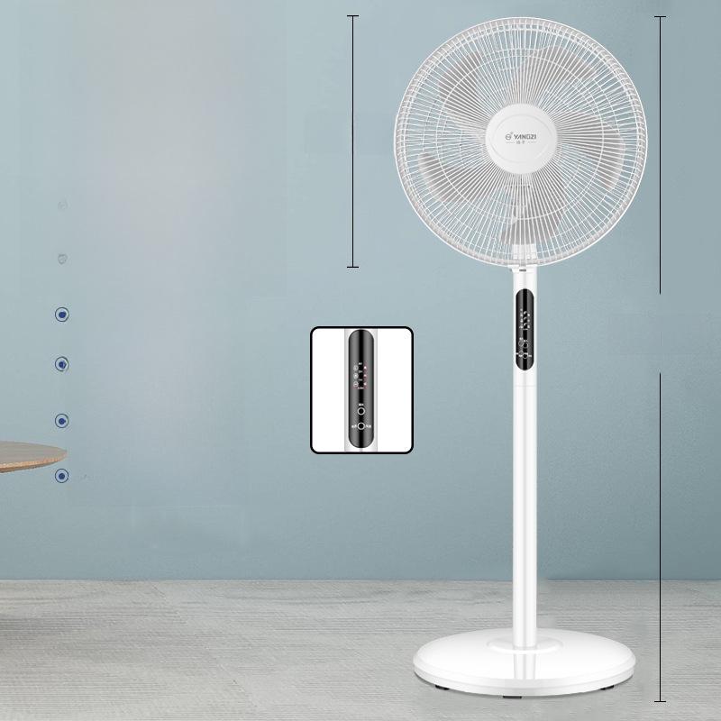 Вертикальный электрический вентилятор высокой мощности Yangzi с дистанционным управлением для дома, офиса или общежития.