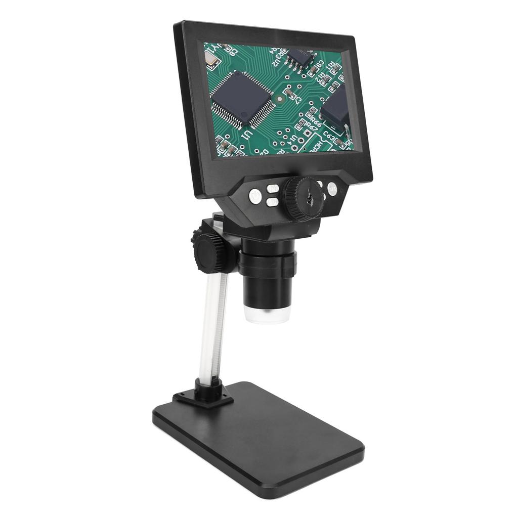 5,5-дюймовый ЖК-цифровой USB-микроскоп Портативный 10 МП 1000X 1080P Микроскоп для монет со светодиодной подсветкой для Windows для OS X