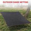 Thickened 12-pin 90% Shading Rate anti-UV HDPE Black Shading Net Outdoor Pergola Car Garage Rain Shed Shading Net