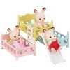 Мебель Sylvanian Families Двухъярусная кровать ST Сертифицированная игрушка Кукольный домик для возраста от 3 лет и Sylvanian Families от Epoch [Детская кроватка] Ka-219 Вверх,
