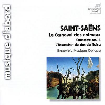 CD КАМИЛЬ СЕН-САНС, ENSEMBLE MUSIQ - Карнавал Животных (Квинтет HMA1951472 Harmonia Mundi 2000 Япония Классика Б/у