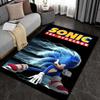 3D S Sonic c Cartoon Print Area flannel Rug Non‑Slip Soft Floor Carpet For Kids Boys Girls Bedroom Playroom Home Indoor Decor
