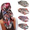 Silk Square Scarves 90 Square Scarves Headscarves Printed Silk Scarves Spot Single Price