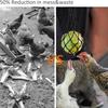 4Pcs Net Bag Chicken Vegetable Hanging Feeder Healthy Feeding Even Mesh Simple Installation Chicken Vegetable Feeder